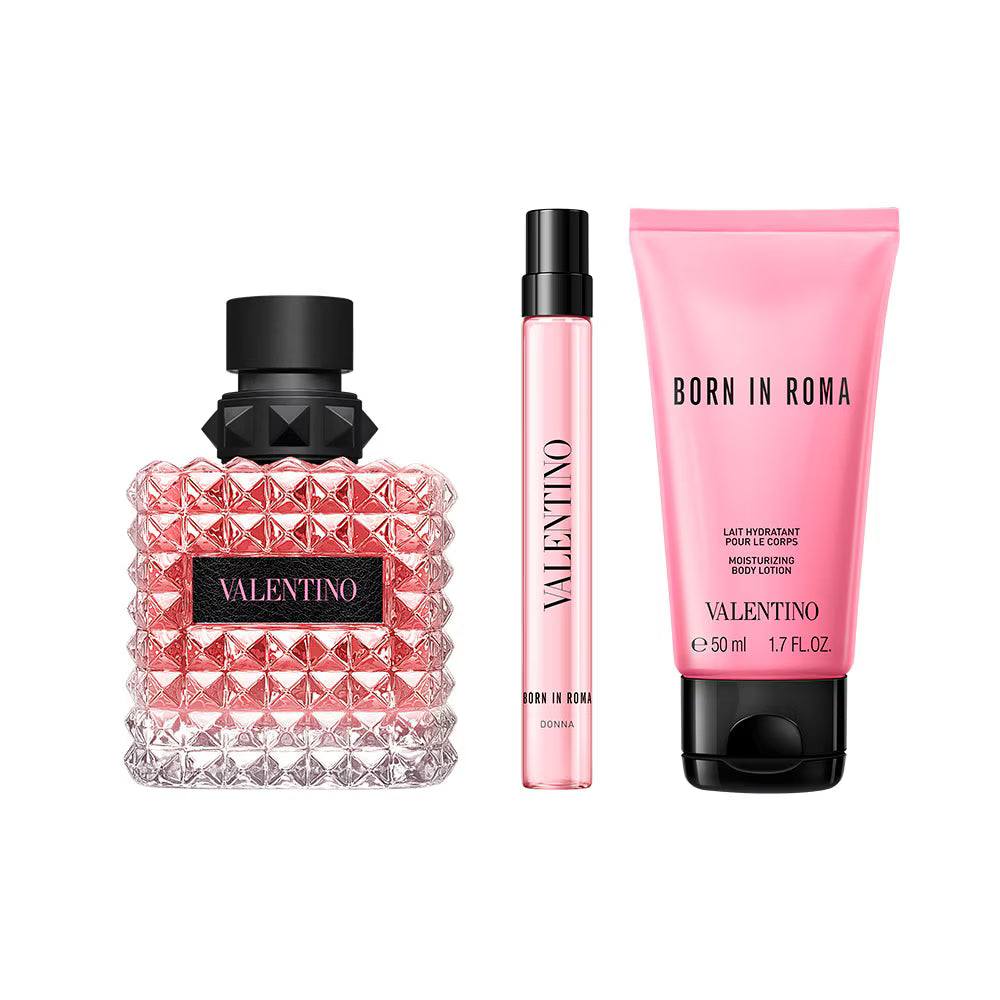 Set de Regalo Born in Roma Donna Eau de Parfum