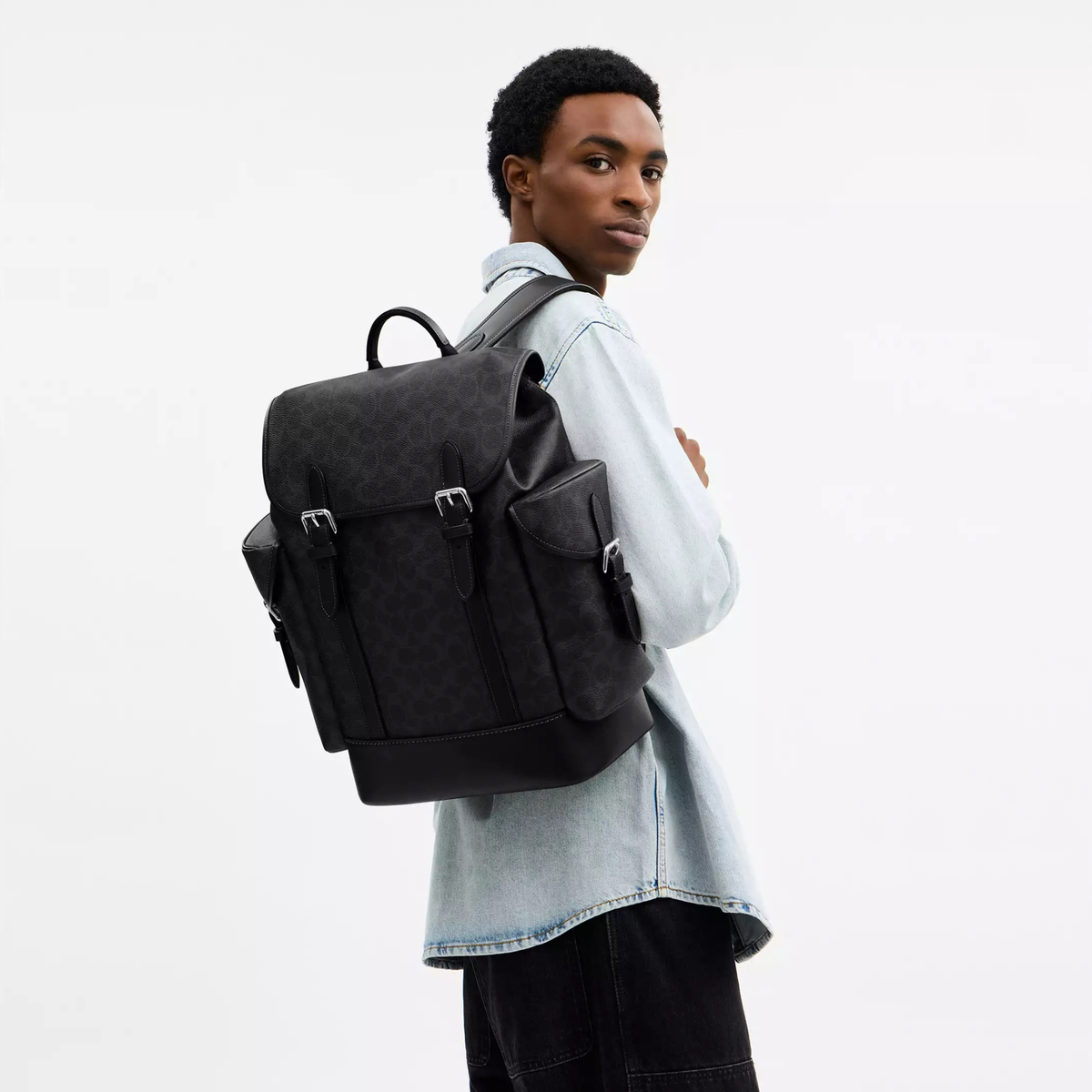 Mochila Hitch En Lona Signature
